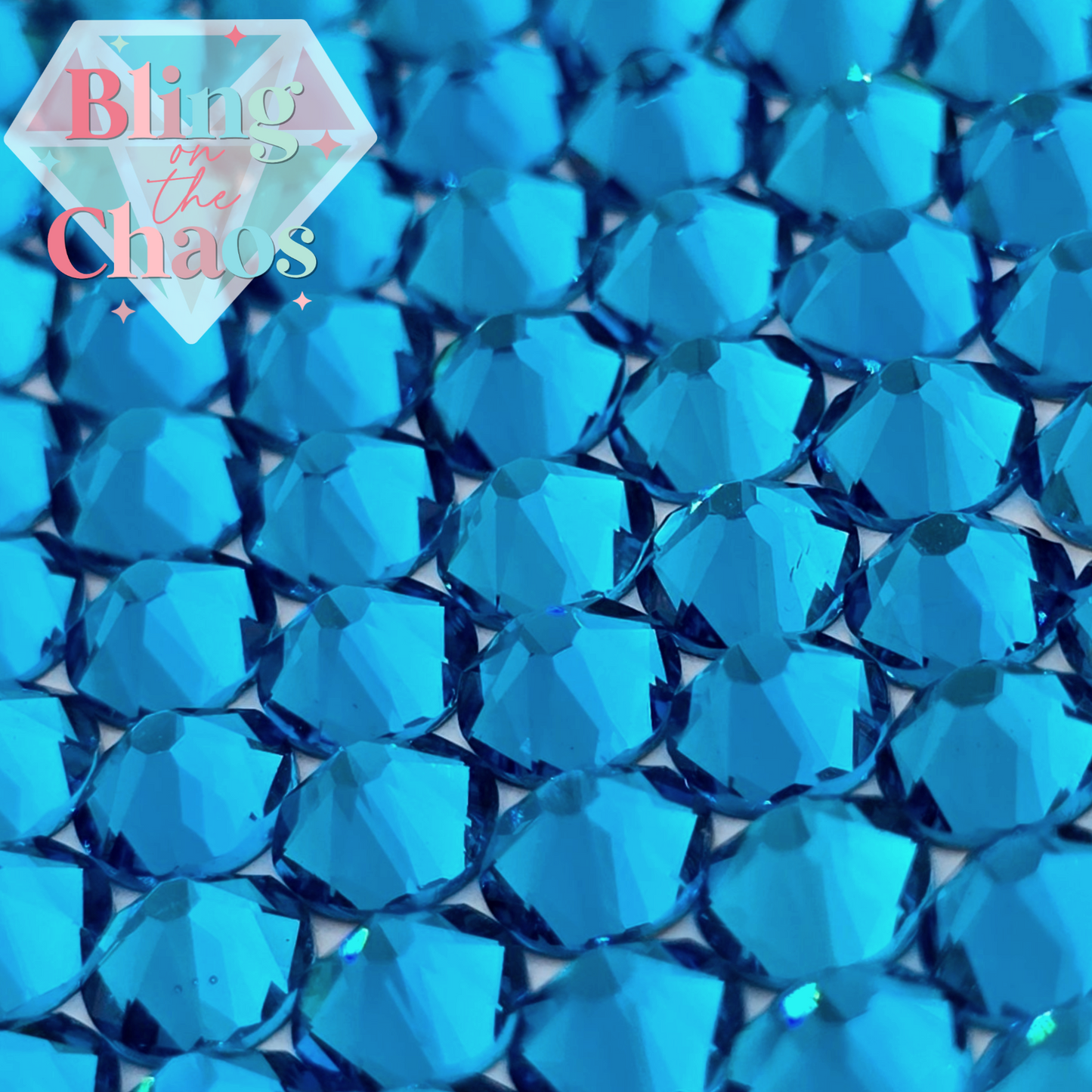 Lux Capri Blue 8x8 Cut