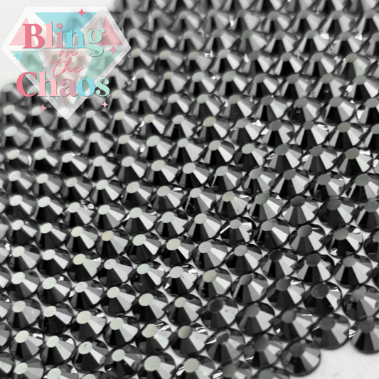 Neon Onyx Luster Rhinestone