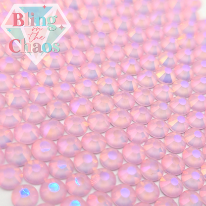 Enchanted Mocha Pink Rhinestone