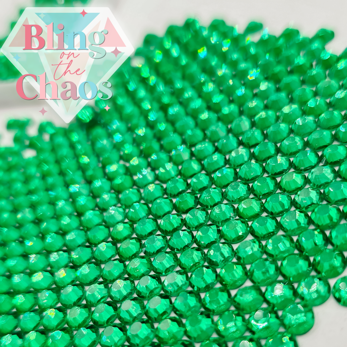 Jade Green Rhinestone