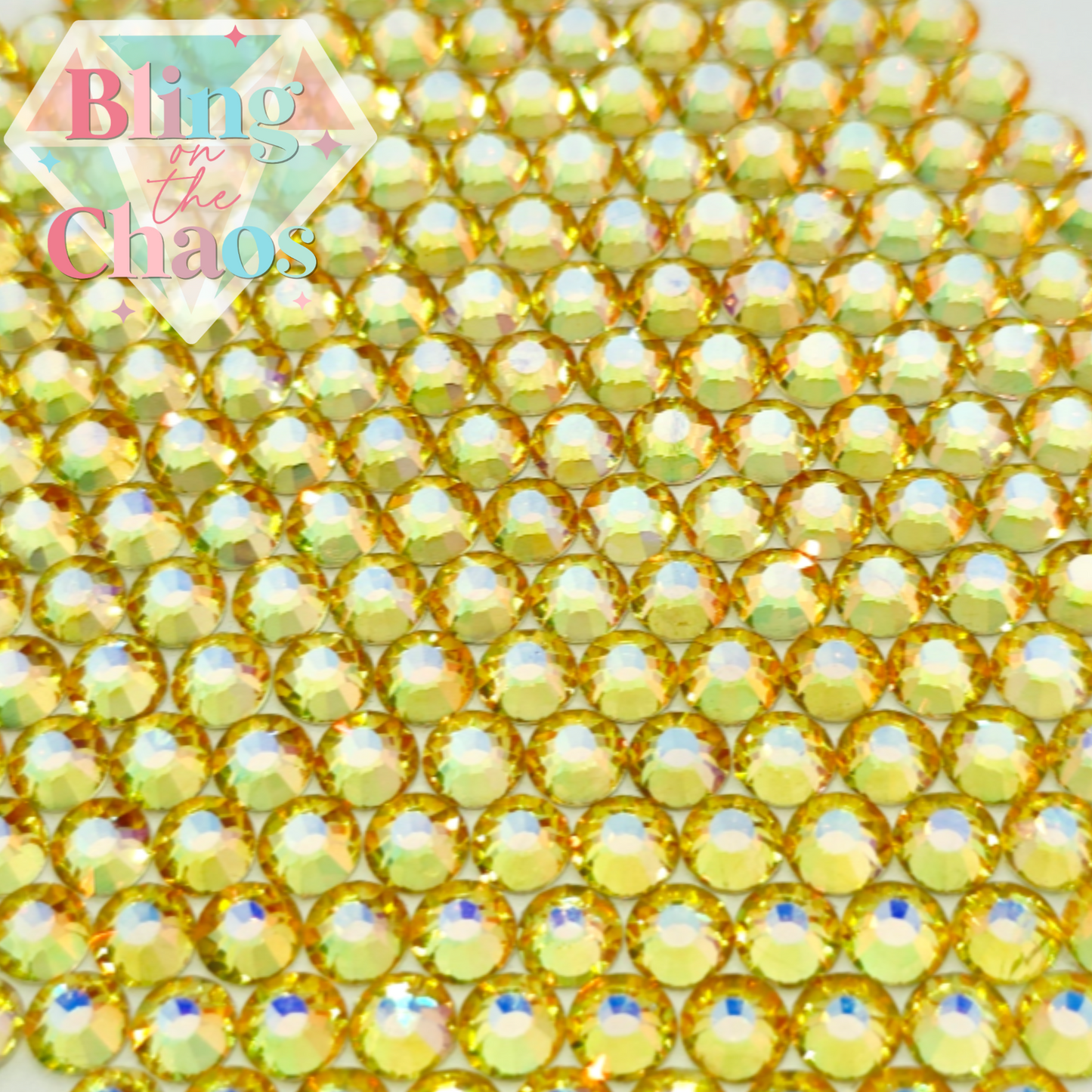 Divine Jonquil Rhinestone