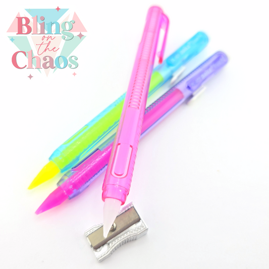 Mechanical Wax Pencil & Sharpener