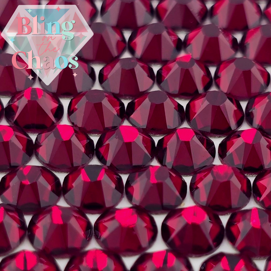 Lux Dark Siam 8x8 Cut