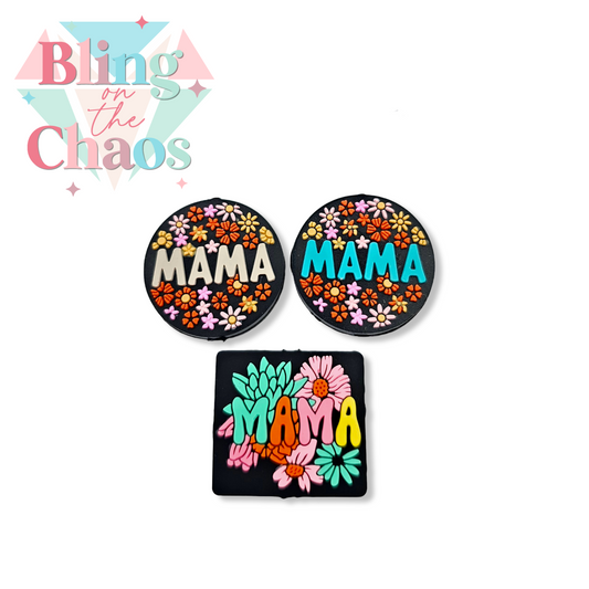 Mom #3 Silicone Focal Beads