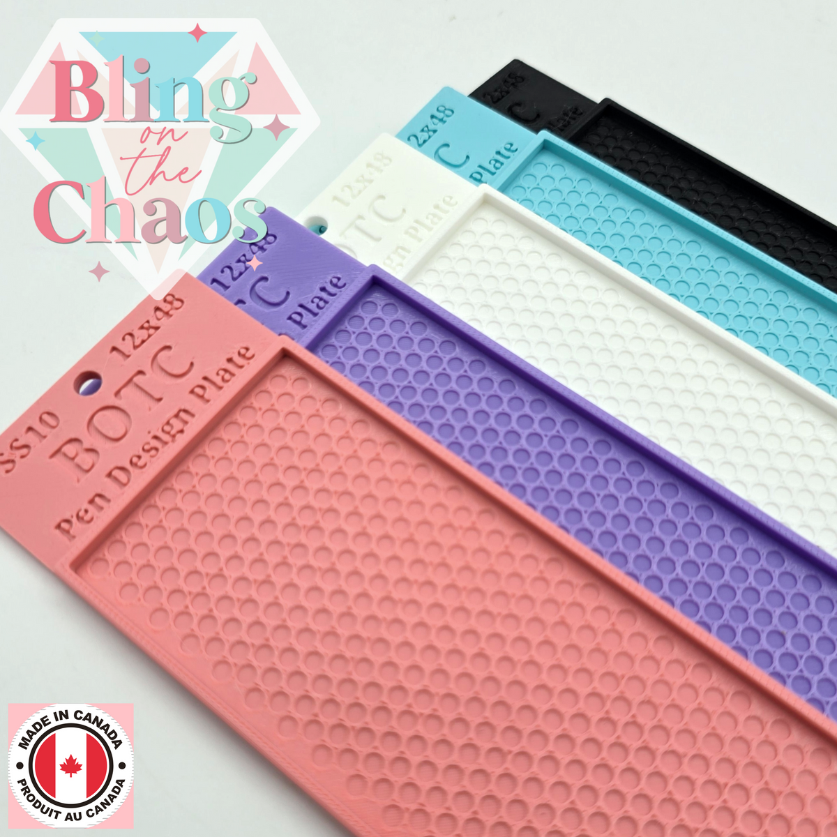 Botc Deviant BOTC Stainless Pen SS10 Template Plate – Bling on the Chaos