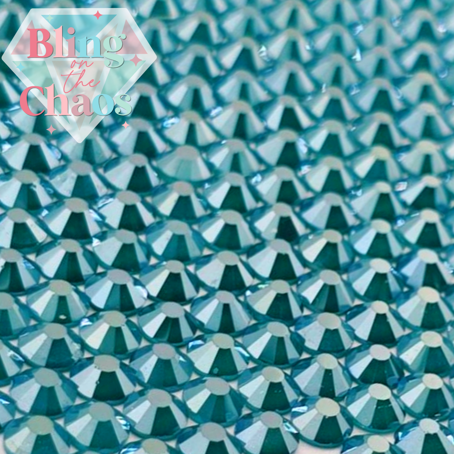 Neon Pine Green Luster Rhinestone