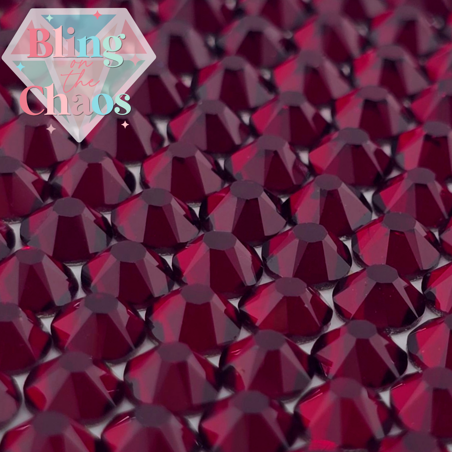 Lux Dark Siam 8x8 Cut