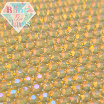 Enchanted Mocha Almond Rhinestone