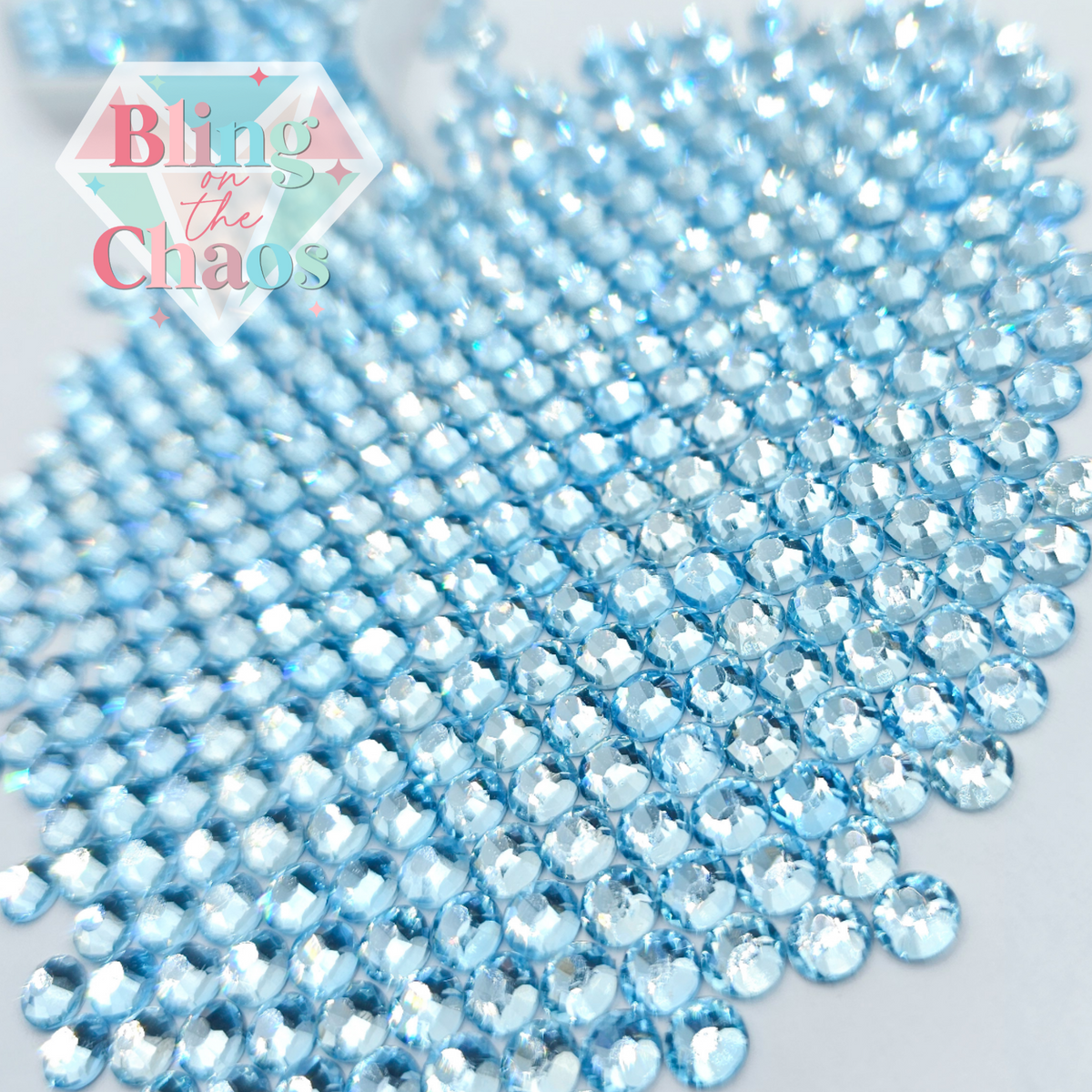 Is Rhinestone Blue A Color Ice Blue Rhinestone – Bling on the Chaos