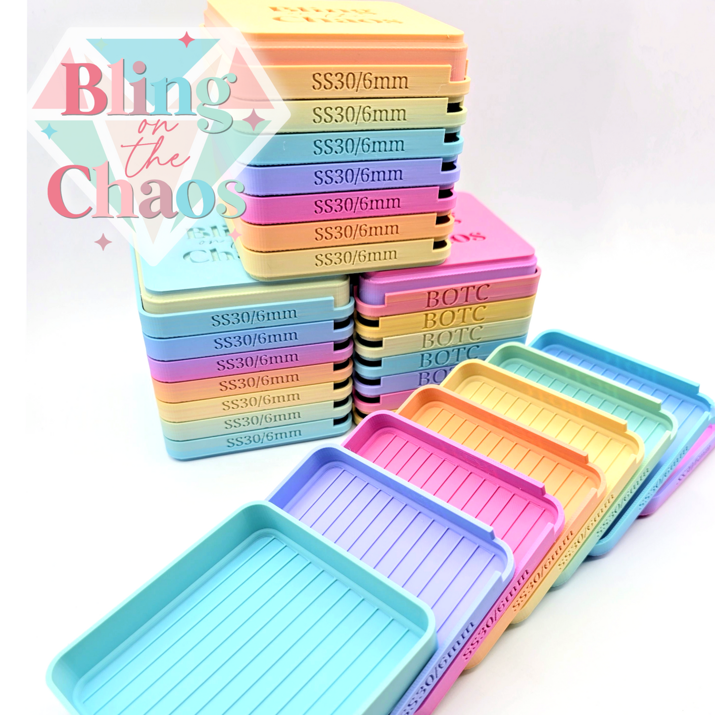 BOTC Rainbow Ombre SS30 "Wifey Special" Tray Set