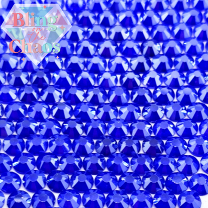 Neon Sapphire Luster Rhinestone