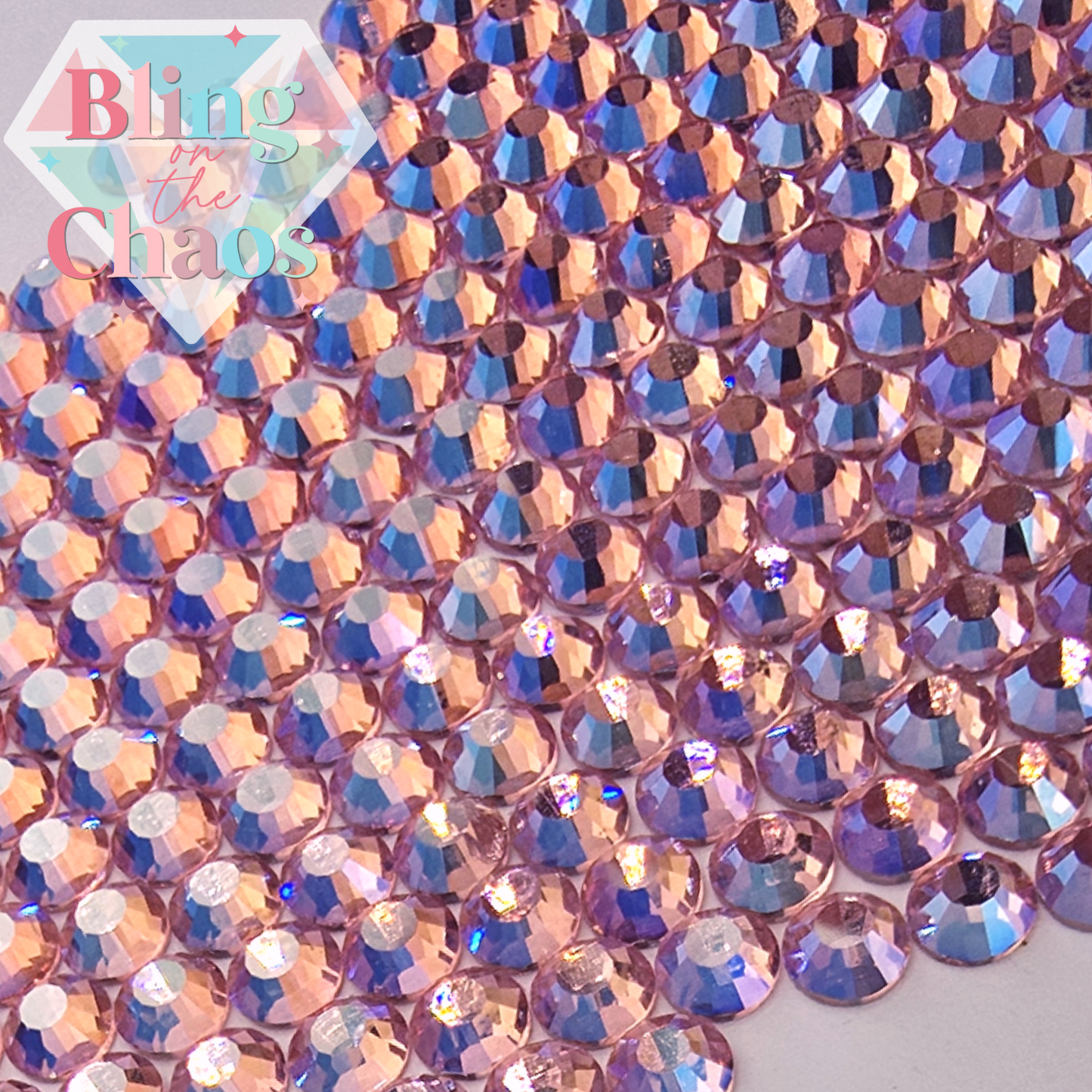Celestial Light Pink Rhinestone