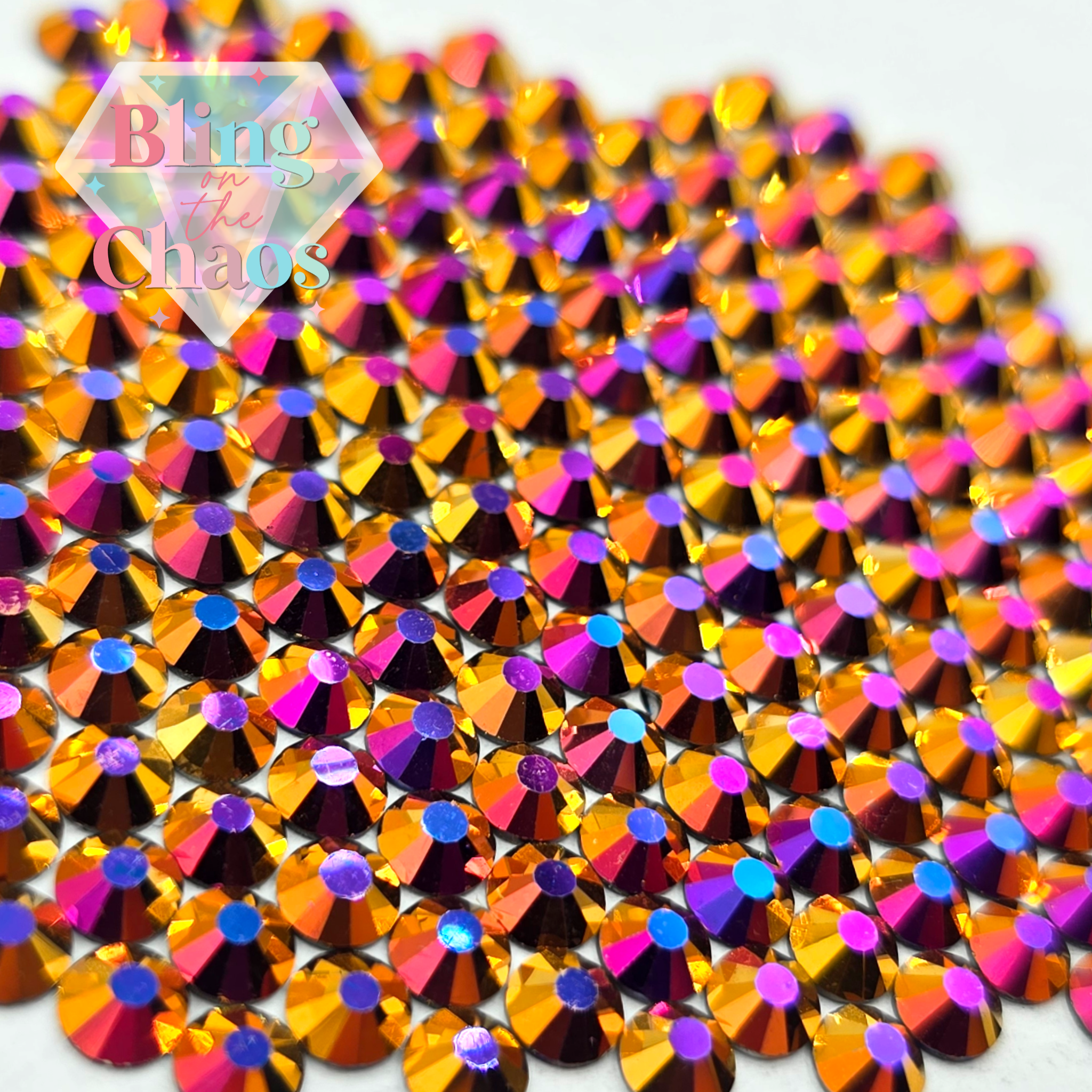 Mini Magic Rhinestone Golden Rainbow Magic Rhinestone – Bling on the Chaos