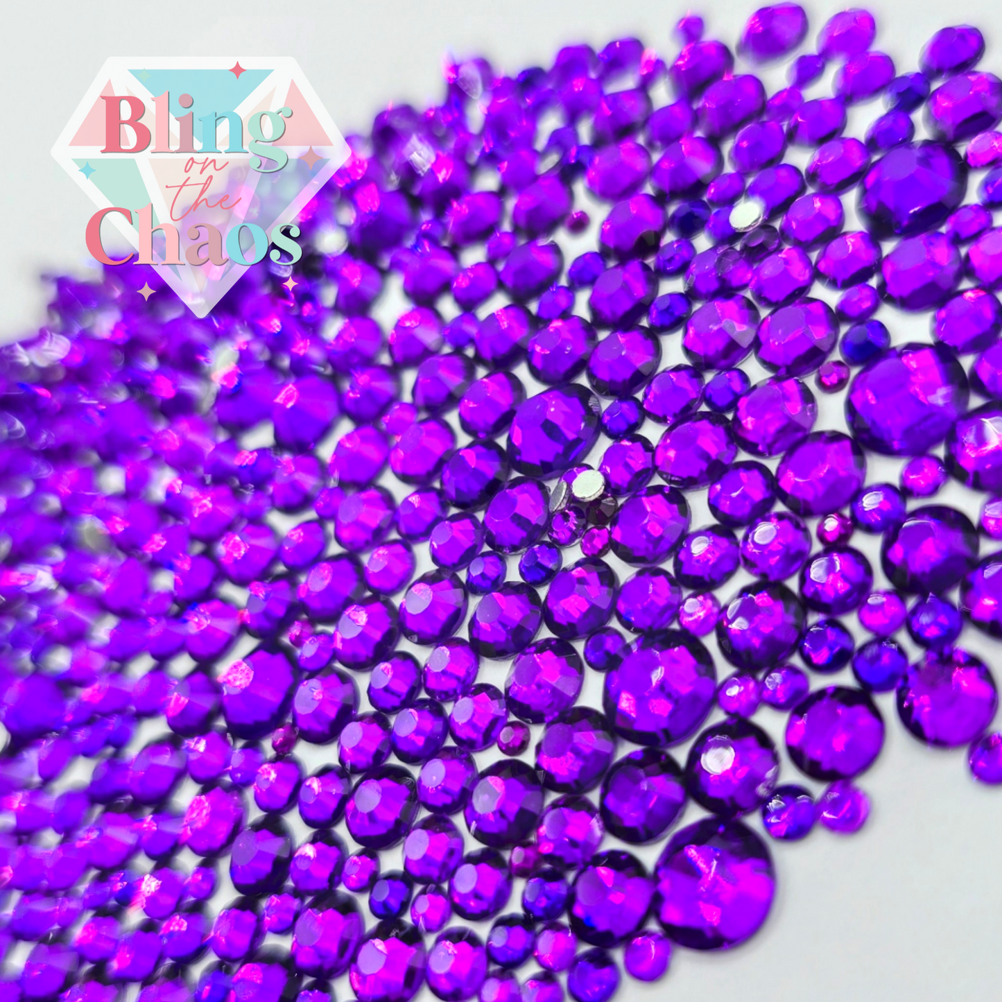 Dark Violet Specialty Glass Mix