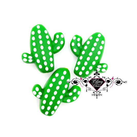 Cactus Silicone Bead-Bling on the Chaos