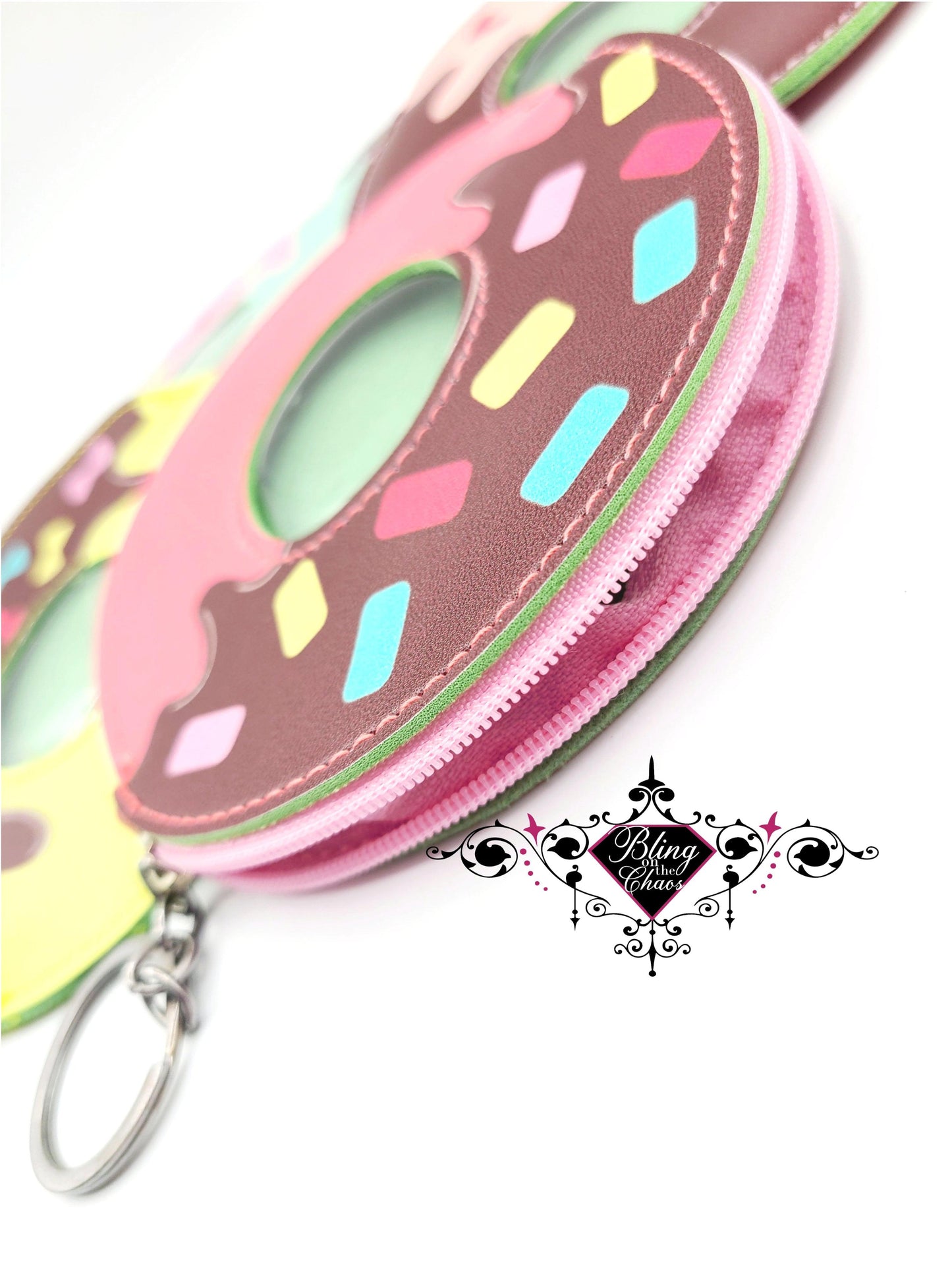 Donut Coin Purse-Bling on the Chaos