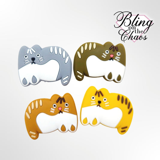 Fat Cat Silicone Bead-Bling on the Chaos