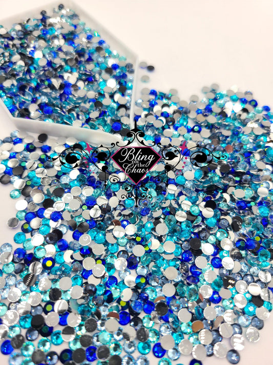 Forever In Blue Jeans Honeycomb Resin Specialty Mix-Bling on the Chaos