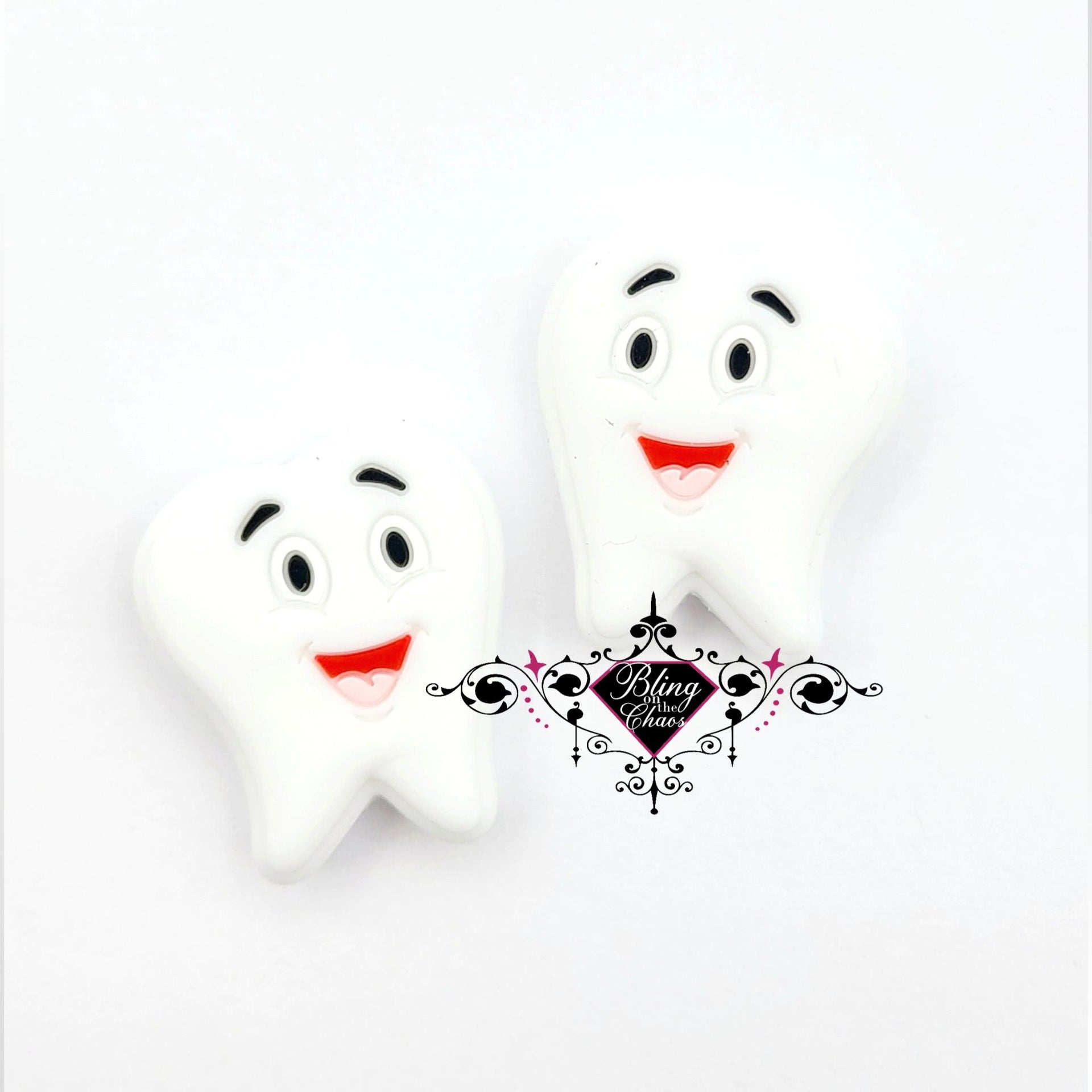 Silicone Tooth Beads