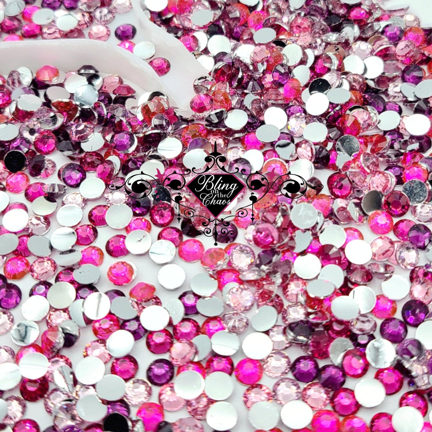 Pretty In Pink Honeycomb Resin Specialty Mix-Bling on the Chaos
