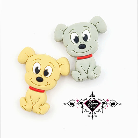 Puppy Silicone Bead-Bling on the Chaos