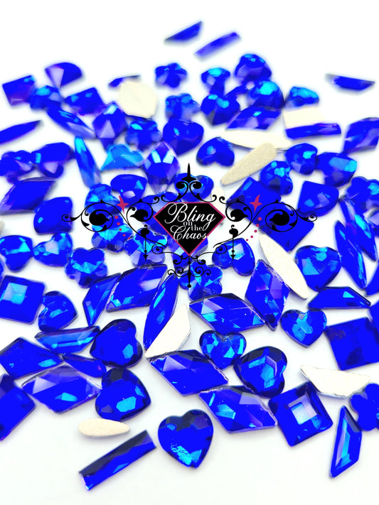 Sapphire Assorted Shapes-Bling on the Chaos