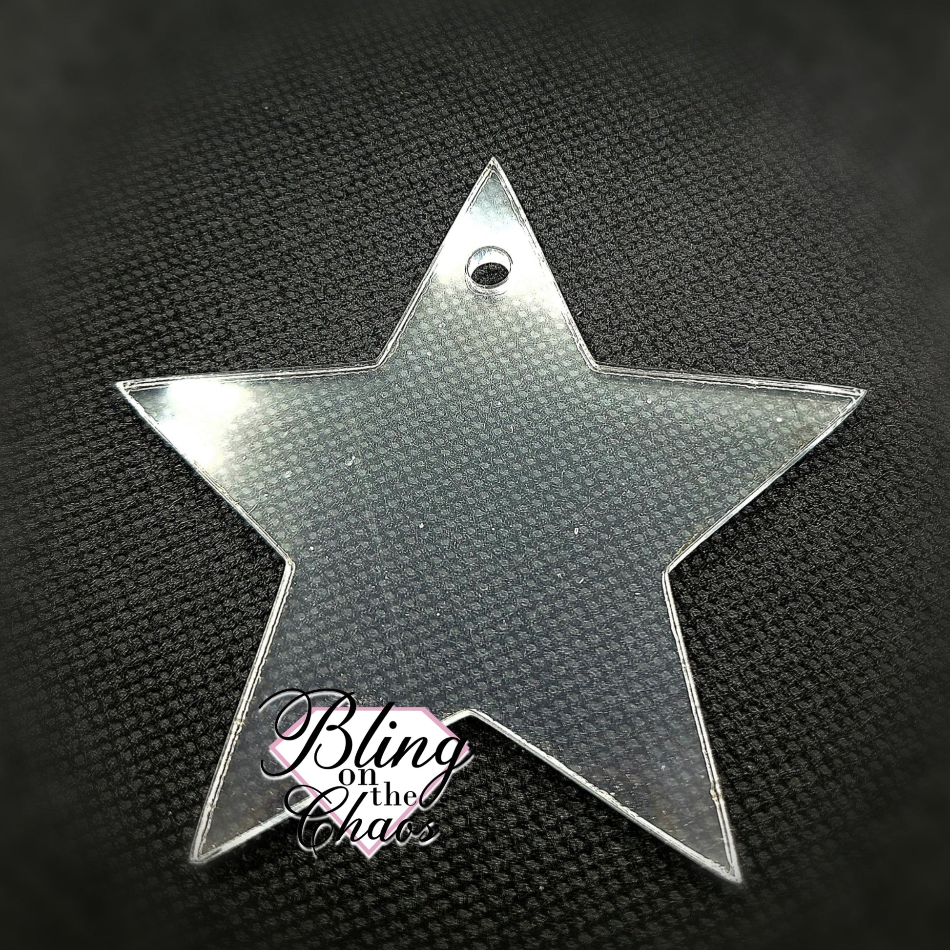 Star Acrylic Blank 3"-Bling on the Chaos
